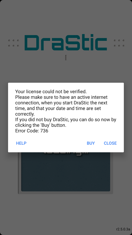 Error Message